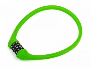 Zapięcie linka AUTHOR ACL-77 SILICONE szyfr 12x60 zielone