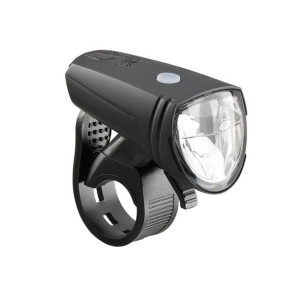 Lampa przednia GREENLINE 15 lux czarna