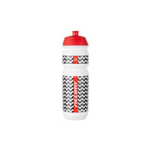 Bidon ZigZac biało-czerwony 750 ml shanti
