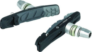 Klocki ham. V-Brake 3-Function Pro obud. czarny mat, pomar.-czarno-pomar. o