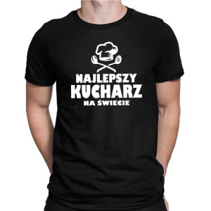 Koszulka męska NAJLEPSZY KUCHARZ NA ŚWIECIE