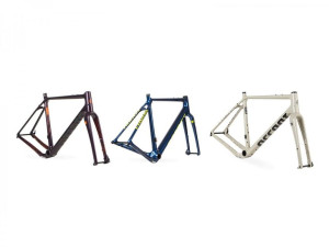 Rama gravel Freak Carbon XS ultraviolet (rama, widelec, stery), 142x12mm; 1