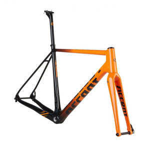 Rama przełajowa CX-ONE Carbon L tiger orange set (rama, widelec, wspornik s
