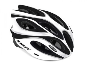 Kask AUTHOR SKIFF biało-czarny mat 52-58