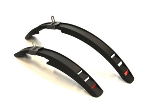 Błotniki plastikowe AUTHOR AXP JUNIOR 20"-24" czarne