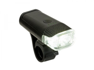 Lampa przednia AUTHOR VISION 800lm USB czarna