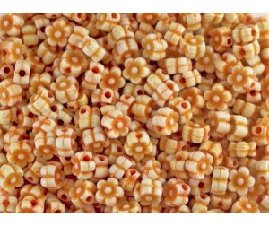 KORALIKI KWIATKI AKRYLOWE 6mm pomaranczowe 60szt