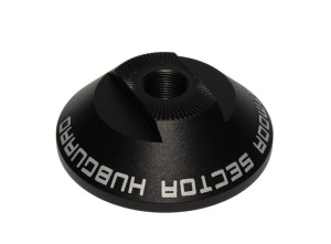 Hubguard do piasty Sector v.2/Sector 2012, alu 7075, czarny anodowany