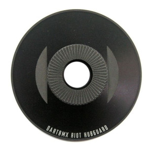 Hubguard do piasty Riot, alu 7075, czarny anodowany