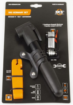 Zestaw  SKS - pompka INFUSION TT (multi), klucze TOM 7 7 funkcji, łyżki do