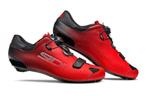 Buty szosa SIXTY biało-czarne 44