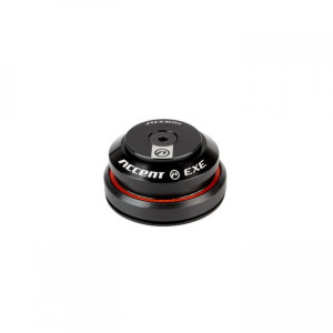 Stery zintegrowane HI-EXE 1-1/8"-1.1/4" IS42/IS47, czarne, łożyska maszynow