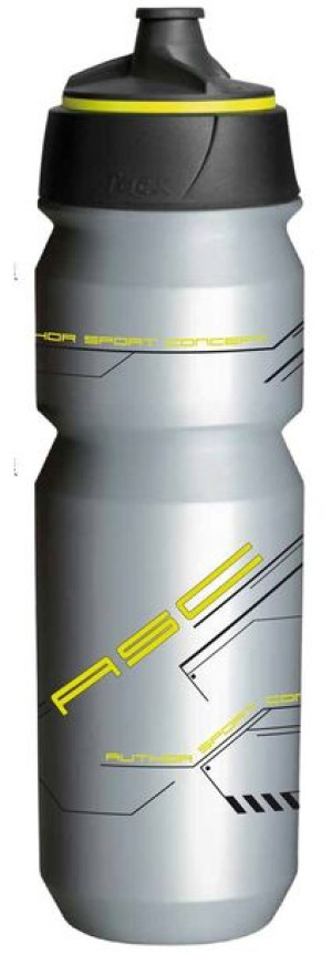 Bidon AUTHOR SHANTI AB-TCX X9 srebrno-żółty fluo pojemność 750ml