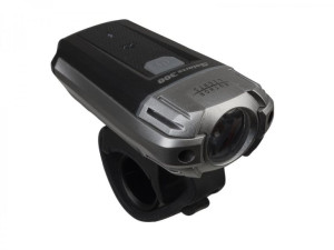 Lampa przednia AUTHOR SOLARIS 300lm USB czarna