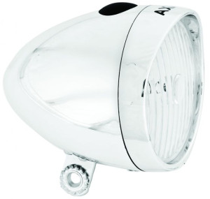 Lampa przednia CLASSIC on/off czarna