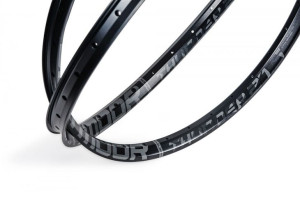 Obręcz Thunder 27.5", 32 otwory, tubeless ready, matowa czarna anodowana