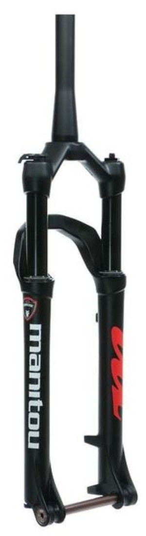 Amortyzator MARKHOR 27,5, 100mm, czarny, taper, oś 15mm Boost
