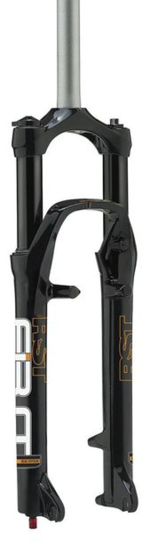 Amortyzator FIRST AIR 26 TRL 100mm, 28,6x260x0, czarny, Disc, oś 9mm