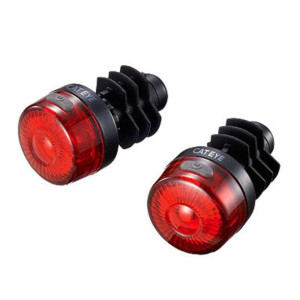 Lampa tylna Cateye SL-LD140-R LOOP 2, na kierownice szosową, 2 sztuki