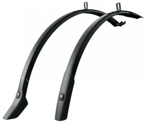 Błotniki  VELO 42 Urban 28" zestaw, czarny
