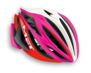 Kask STRADIVARIUS HES L biało-różowy