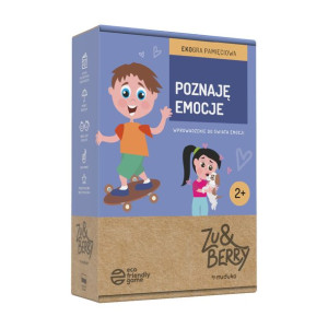 Eko Gra Pamięciowa: Poznaję Emocje Karty Dla Dzieci Muduko