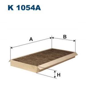 K 1054A FILTRON Filtr, wentylacja przestrzeni pasa