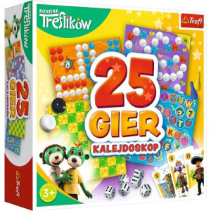 Gra Zestaw Kalejdoskop 25 Gier Rodzina Treflików