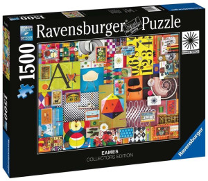Ravensburger Puzzle 2D 1500 elementów: Domek z  kart 16951