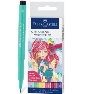 Pisaki Artystyczne Manga Shojo 6X Faber-Castell