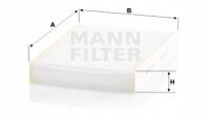 CU 27 009 MANN-FILTER Filtr, wentylacja przestrzen