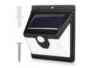 Lampa Solarna 40 Led Z Czujnikiem Zmierzchu Ruchu