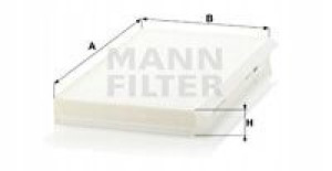CU 3139 MANN-FILTER Filtr, wentylacja przestrzeni