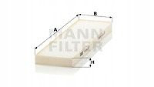 CU 29 002-2 MANN-FILTER Filtr, wentylacja przestrz