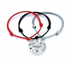 Bransoletka przyjaźni best friends forever komplet