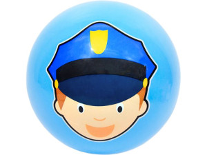 ARTYK Gumowa PIŁKA DLA DZIECI Policjant 23 cm