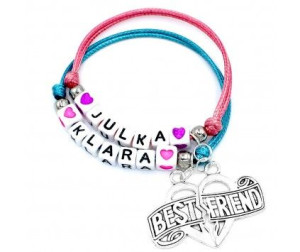 Bransoletki Przyjaźni Imie Best Friend Komplet Prezent