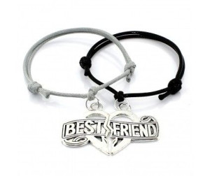Bransoletka Przyjaźni Sznurkowa Best Friend Serce