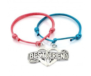 Bransoletka Przyjaźni Best Friend Serce Zestaw