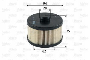 VALEO 587929 Filtr paliwa