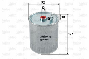 VALEO 587714 Filtr paliwa