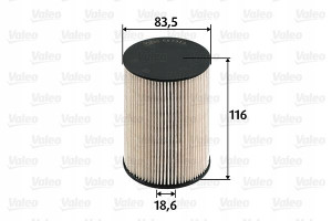 VALEO 587919 Filtr paliwa