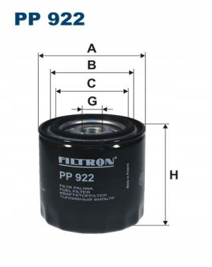 FILTRON PP 922 Filtr paliwa