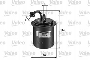 VALEO 587039 Filtr paliwa