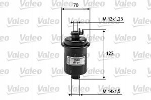 VALEO 587211 Filtr paliwa