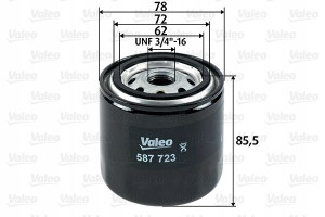 VALEO 587723 Filtr paliwa