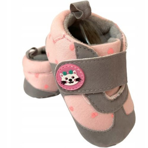 Buty Buciki Niechodki Dziewczęce 0-6 R.18