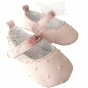Buty Buciki Niechodki Dziewczęce 0-6 R. 18