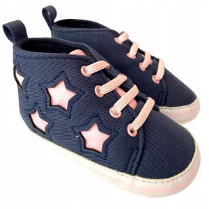 Buty Buciki Niechodki Dziewczęce 0-6 M R. 18