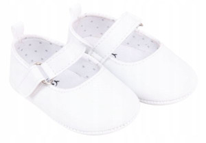 Buty Chrzest Niechodki Dziewczęce 3-9 M 18/19